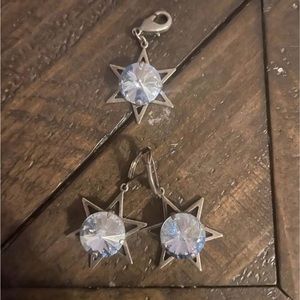 Sabika Big Apple Pendant and Earrings